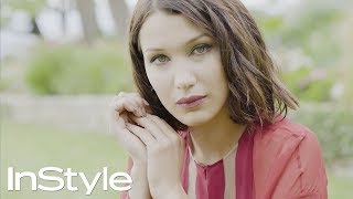 Behind the Scenes with Bella Hadid  Cover Stars  InStyle [upl. by Aliwt127]