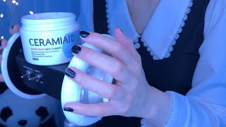 ASMR Simple Ear Massage with Lots of Cream for Sleep amp Tingles 😪 3Dio  耳マッサージ [upl. by Nimesh]