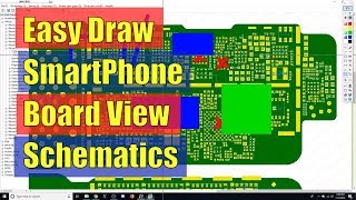 Easy Draw Smartphone Board View Schematics  Review [upl. by Eindys]