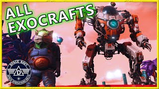 All Exocrafts Explained  Exocraft Guide for No Mans Sky  Captain Collins [upl. by Annavoj]