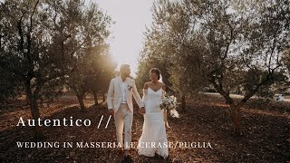 Wedding in Masseria Le Cerase Puglia [upl. by Yaniv]