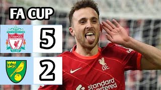 Liverpool vs Norwich City 52 FA Cup 2024 Breaking News [upl. by Doownil]