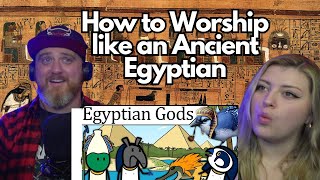 How to Worship like an Ancient Egyptian BlueJayYT  HatGuy amp gnarlynikki React [upl. by Rebmyt904]