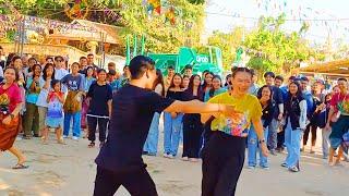 Bonn Phum 2024 Village Festival  Cambodian New Year in Phnom Penh  Khmer Traditional Game [upl. by Patsis]