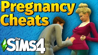 How to Cheat a Pregnancy in The Sims 4 [upl. by Jeddy985]