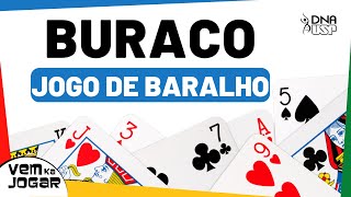 COMO JOGAR BURACO  APRENDA UM DOS JOGOS DE BARALHO MAIS CONHECIDOS NO BRASIL [upl. by Samara]