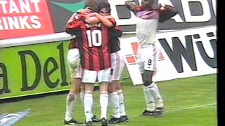 Serie A 19981999  Udinese vs AC Milan 15  19990418 [upl. by Eniawd]