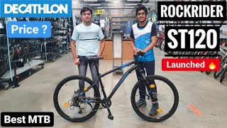 All New DECATHLON Rockrider ST120  2021 Decathlon Btwin Rockrider ST120  Best Btwin MTB  Gear MTB [upl. by Yart]