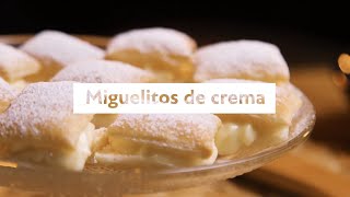 Miguelitos de La Roda receta de la dulce tentación albaceteña [upl. by Faustena367]