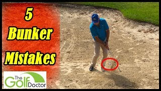 Common Bunker Shot Mistakes [upl. by Rusert]