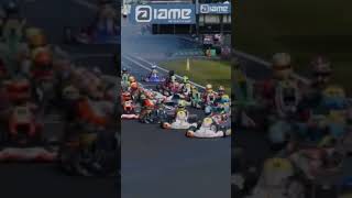 World Championship Karting 2024  6 kart crash Race Crash karting [upl. by Sawyer258]