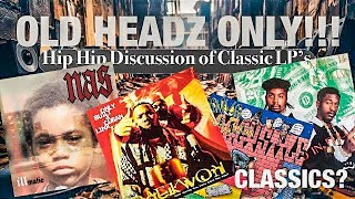 OLD HEADZ ONLY Ep 3 What’s A Hip Hop CLASSIC feat Utopian Knights [upl. by Ahsam]