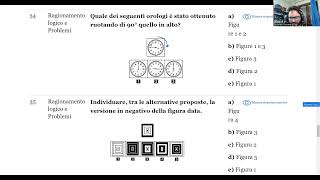 🧩 Luglio 2024  Logica n° 34  Quale dei seguenti orologi è stato ottenuto ruotando di 90° quello i… [upl. by Naara]