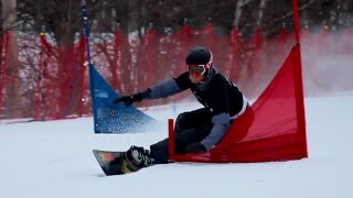 Mike Trapp 2018 Olympic Hopeful Pro Snowboard Racer [upl. by O'Kelly487]