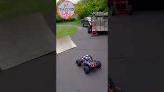 Backflippin’ w Belted Tires 🛞 Traxxas XMAXX [upl. by Nyrol]