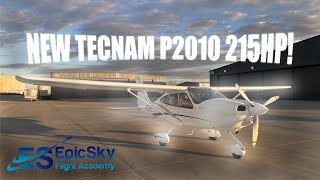 EpicSky Flight Academy Tecnam P2010 [upl. by Koosis738]