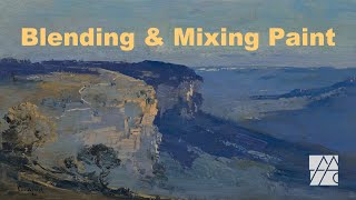 Blending and Mixing Paint  Colley Whisson [upl. by Enid758]