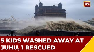 India Today Tracks Cyclone Biparjoy Ground Reports From Gateway Of India Mumbai  WATCH [upl. by Acissaj]