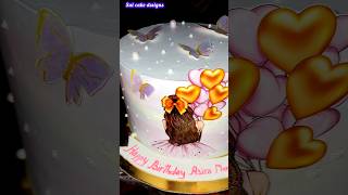 Butterfly cake design [upl. by Idieh]