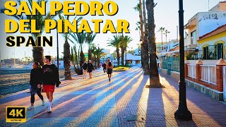 San Pedro del Pinatar Spain  A pretty town in Murcia  Walking tour 4k 🇪🇸 [upl. by Lien335]