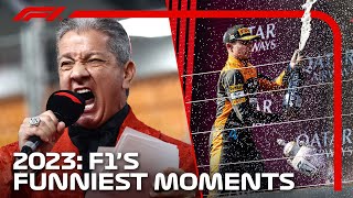 The Funniest Moments Of The 2023 F1 Season [upl. by Aros831]