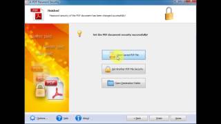 PDF Encryption Software  Batch Protect PDF File with Security Password [upl. by Yrmac750]