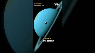 Mindblowing facts about Uranus  COSMOS in a minute 23 [upl. by Anthe]