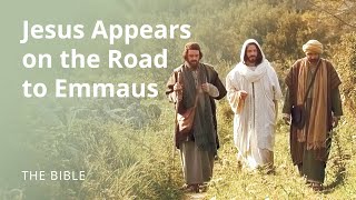 Luke 24  Christ Appears on the Road to Emmaus  The Bible [upl. by Ettenej]