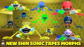 How to get NEW 10 SHIN SONIC TAPES MORPHS  roblox SONIC mindude [upl. by Elfont849]