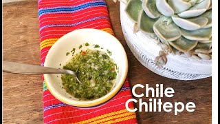 Chile Chiltepe Guatemalteco  Receta Súper Facil [upl. by Yennor]