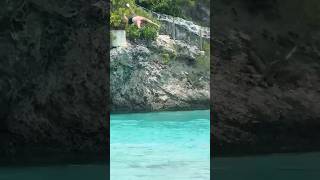 Jumping in Exuma Bahamas FamilyVacation Bahamas [upl. by Ehsrop]