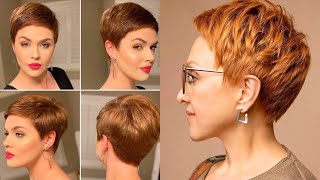 40 SHORT PIXIE HAIRCUTS AND HAIRSTYLES FOR WOMEN IN 2024 [upl. by Anehta]