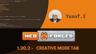 NeoForge Modding Tutorial 120Creative Mode Tab [upl. by Ennayhs240]