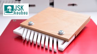 How to make a feather board from a 3 cutting board [upl. by Hanoj204]