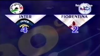 InterFiorentina 42 200001  90° minuto doppietta di Christian Vieri [upl. by Garcia]