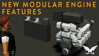 NEW FEATURES  Modular Engines  Stormworks [upl. by Augustina]