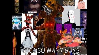 FRICK SO MANY GUYS another five nights sus remix [upl. by Ahsimik151]