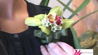 Westmount Florist  How to put on a Corsage [upl. by Lisan]