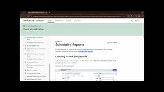 ServiceNow Dashboards and Reports Scheduled Reports [upl. by Eirrak]