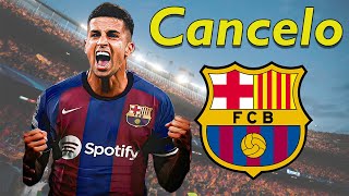 JOAO CANCELO ● Welcome to Barcelona 🔵🔴🇵🇹 Best Skills Goals amp Tackles [upl. by Enajyram]