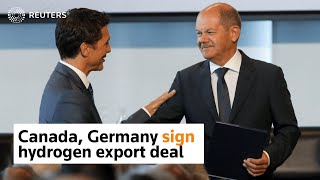 Canada and Germany sign new hydrogen export deal [upl. by Stefanie]