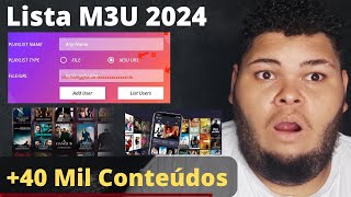 🟢Melhor Lista M3U Lista M3u Gratis 2024 Lista M3u Iptv Listas Iptv Lista M3u Gratis M3U iptv [upl. by Reginald717]