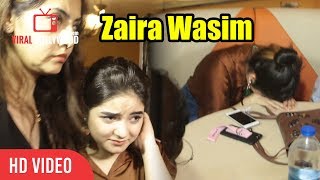 Dangal Actress Zaira Wasim Interaction With Media In Mumbai  Viralbollywood [upl. by Wendye]