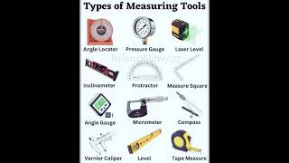 Measuring tools English vocabulary englishlanguage englisheasy englishlearning vocubulary [upl. by Lichtenfeld]