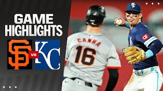 Giants vs Royals Game Highlights 92024  MLB Highlights [upl. by Norra337]