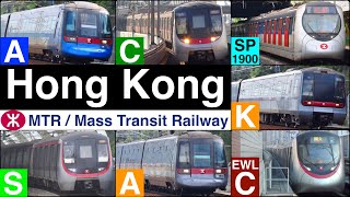 Hong Kong  Perfect 40 Metro amp Light rail videos [upl. by Garnett957]