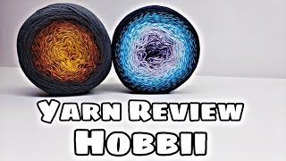 Yarn Review  Hobbii Twister and Cotton Kings Yarn  BagODay Crochet video [upl. by Arymahs]