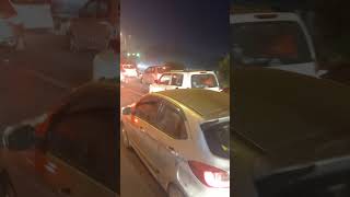 Traffic jam 🚗 traffic nh58 bhaidooj shots tranding travel ytshorts news haridwar love jam [upl. by Billye]