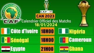 Can 2023 Calendrier OFFICIEL des Matchs [upl. by Olimac370]