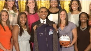 President Obama Honors the Dallas Mavericks [upl. by Keil]